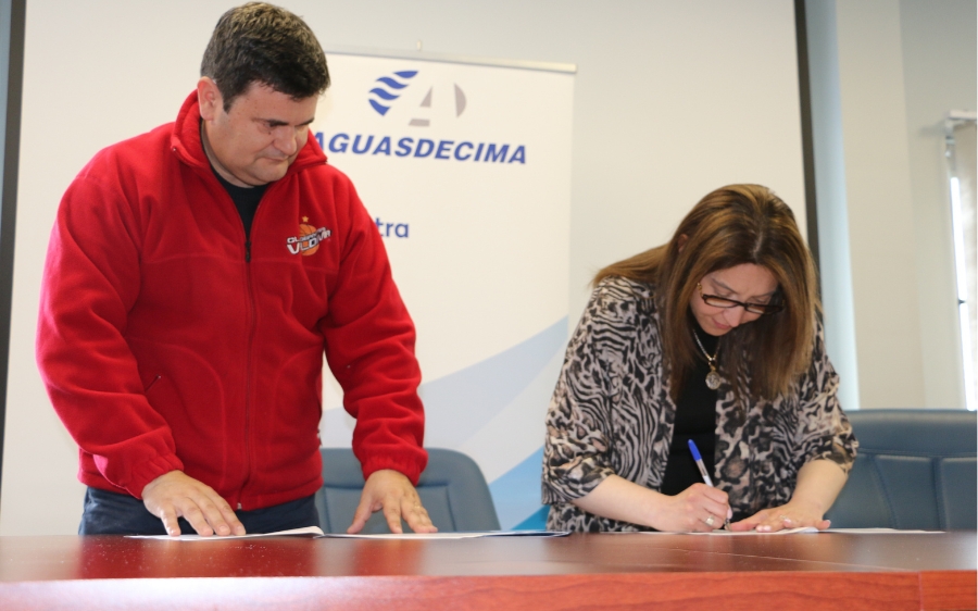 Aguas Décima es sponsor oficial del CDV